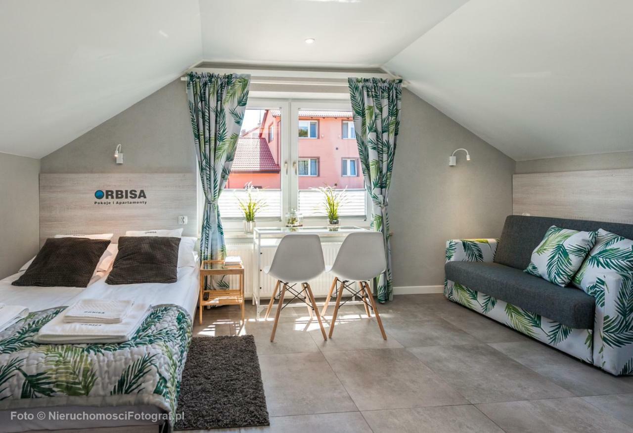 Orbisa Pokoje I Apartamenty Łeba Esterno foto